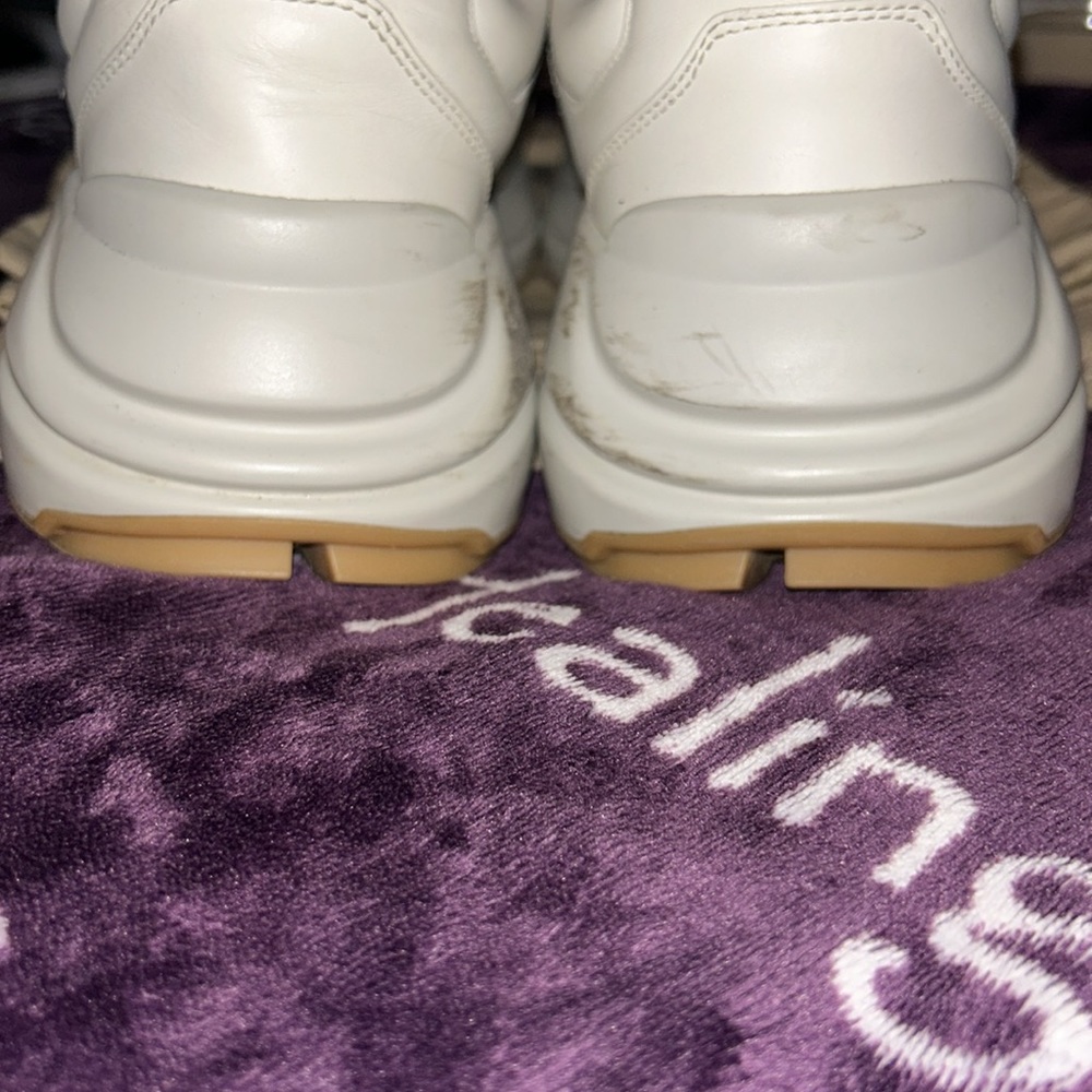 Gucci Rhyton Glitter Emblem Sneaker size 39 Women’s VVHTF - Picture 9 of 16